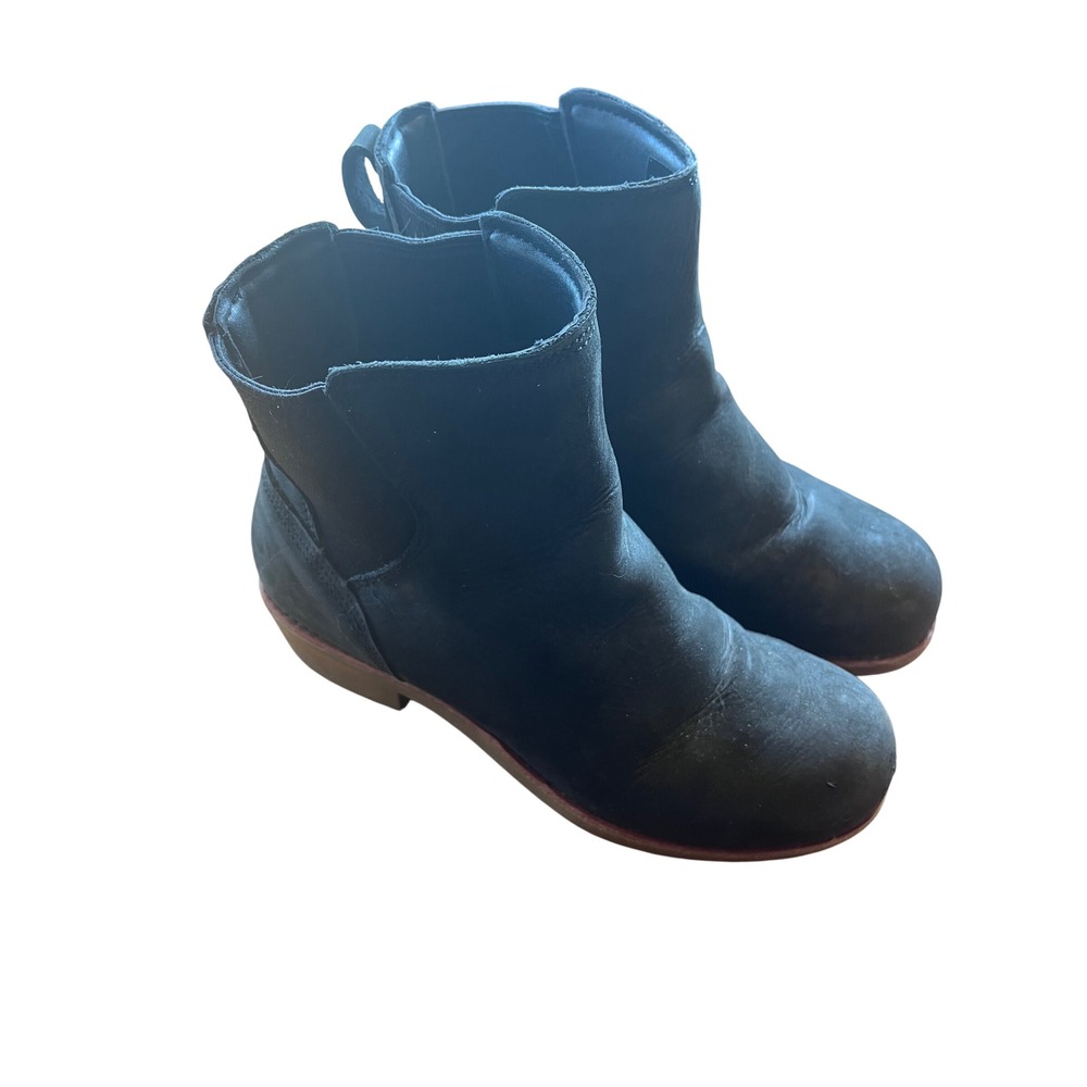 WORX by Red Wing Black Suede Leather Ankle Boots Women's 7.5‎ Work Casual